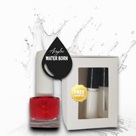 Water Based Nail Polish System | Shade #046 | FIRE RED | Starter Set