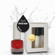 Water Based Nail Polish System | Shade #049 | BERRY RED | Starter Set