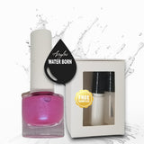 Water Based Nail Polish | Shade #055 | PLUM FAIRY | Acrylac® Water Born™ Nail Color System | Starter Set