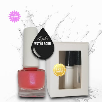 Water Based Nail Polish | Shade #059 | PEACH FUZZ | Acrylac® Water Born™ Nail Color System | Starter Set