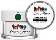 Aneway® Gem Jam™ | No-Wipe, One Step Gel Nail Color | #12 | EMERALD | 1/2 oz. Jar + *Free Bonus(s)