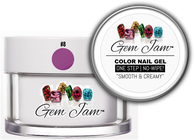 Aneway® Gem Jam™ | No-Wipe, One Step Gel Nail Color | #8 | PURPUREOUS | 1/2 oz. Jar + *Free Bonus(s)