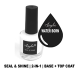 Water Based Nail Polish | Shade #055 | PLUM FAIRY | Acrylac® Water Born™ Nail Color System | Starter Set