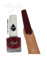 Water Based Nail Polish System | Shade #020 | BLACK CHERRY | Starter Set