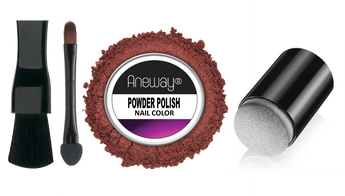 Powder Polish Nail Color Kit | DUOCHROME RED|BROWN | N0. 031