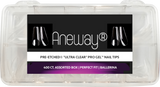 PRE-ETCHED® PRO GEL TIPS™ | BALLERINA | 250 CT. FULL COVER GEL NAILS