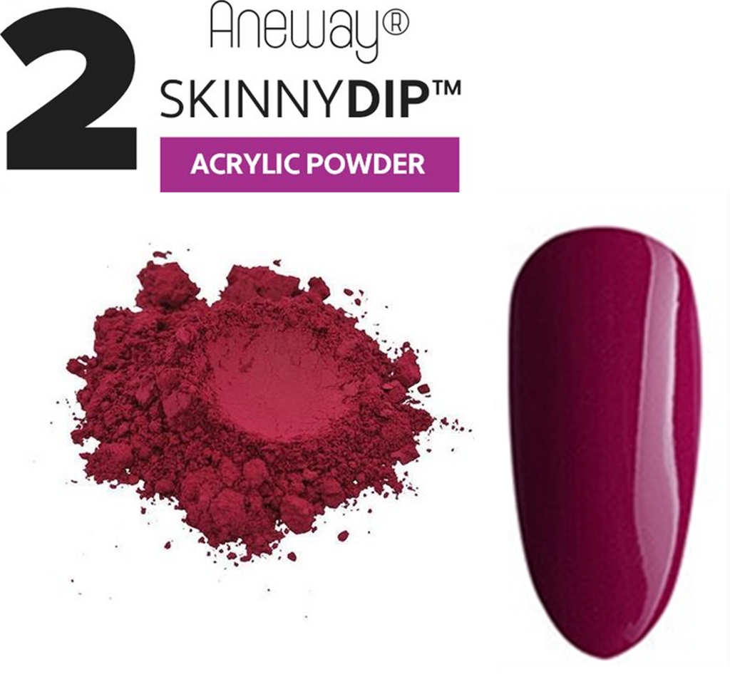 Aneway® SKINNY DIP™ + ACRYLAC®, ACRYLIC NAIL POWDER DUST BRUSH