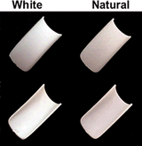 PRE-ETCHED® PRO NAIL TIPS™ | WELL-LESS DAISY CUTTER 2.0™ WHITE | 20 CT.