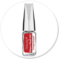 Mani + Pedi™ CUTICLE OIL - infused with *Gingerbread (EO) - Travel Size Glass Bottle (Brush-On) - Never Sticky or Greasy!