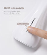 USB Rechargeable Cordless Handheld UV/LED Gel Nail Curing Lamp + Hands Free Lamp Holder | One Touch!