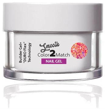 UV/LED SPARKLE GLITTER NAIL GEL | SOAK-OFF BUILDER GEL+