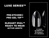 LUXE SERIES™ PRO GEL TIPS™ | ELEGANT OVAL | 252 CT. FULL COVER NAILS