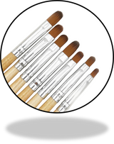 Aneway® PRO GEL + ACRYLIC NAIL BRUSHES | For All Nail Procedures!