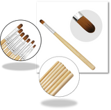 Aneway® PRO GEL + ACRYLIC NAIL BRUSHES | For All Nail Procedures!