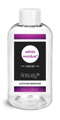 Acetone Nail Polish Remover *Tangerine | 100 FREE Soak-Off Pads + NAIL REMOVAL CLIP | 16 Fl. Oz.