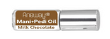 Mani + Pedi™ CUTICLE OIL   - infused with *Milk Chocolate (EO) - Travel Size Glass Bottle (Roll-On) - Never Sticky or Greasy!