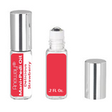 Mani + Pedi™ CUTICLE OIL - infused with *Delicious Strawberry (EO) - (Travel Size) Glass Bottle (Roll-On) - Never Sticky or Greasy!