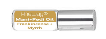 Mani + Pedi™ CUTICLE OIL  - infused with *Frankincense-Myrrh (EO) - Travel Size Glass Bottle (Roll-On) - Never Sticky or Greasy!