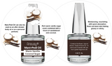 Mani + Pedi™ CUTICLE OIL  - infused with *Warm Vanilla Coconut Sugar (EO) - 1/3 FL. OZ. (Full-Size) Glass Bottle (Brush-On) - Never Sticky or Greasy!