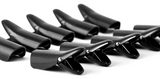Gel Nail Polish Removal Clips | 10 CT. "BLACK" w/Storage Case + BONUS: 100 CT. BOX SOAK-OFF NAIL PADS