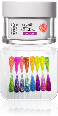 UV/LED SPARKLE GLITTER NAIL GEL | SOAK-OFF BUILDER GEL+