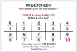 Aneway® French X-TENSION™ FULL COVER - PRE-ETCHED® Pro Gel Nail Tip Extension System - DELUXE KIT - NATURAL/STILETTO