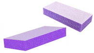 Aneway® SKINNY DIP™ + AcryLac® GLAZE & SPRAY™ PREMIUM 2-WAY PURPLE SPONGE NAIL FILE BLOCK BUFFER