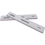 Zebra (X-LARGE) 80/80 "Aggressive" Grit Cushioned Pro Nail Files | Wash-able & Disinfect-able
