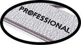 Zebra (X-LARGE) 80/80 "Aggressive" Grit Cushioned Pro Nail Files | Wash-able & Disinfect-able