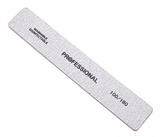 Zebra (X-LARGE) 100/180 Grit Cushioned Pro Nail File - Wash-able & Disinfect-able