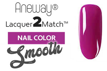 Aneway® SKINNY DIP™ Lacquer To Match!™ | SMOOTH NAIL COLOR | CLOISONNE FUSHIA | 1/2 FL. OZ.