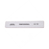 Zebra (X-LARGE) 100/180 Grit Cushioned Pro Nail File - Wash-able & Disinfect-able