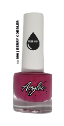 Acrylac® Water Born™ Nail Polish + Gel Nail System | Shade #006 | BERRY COBBLER