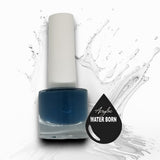 Water Based Nail Polish System | Shade #010 | MIDNIGHT BLUE | Starter Set