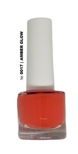 Water Based Nail Polish System | Shade #017 | AMBER GLOW | Starter Set