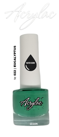Water Based Nail Polish Shade #022 | EUCALYPTUS | Acrylac® Water Born™ | Hybrid Acrylic + Gel Nail System | Starter Set