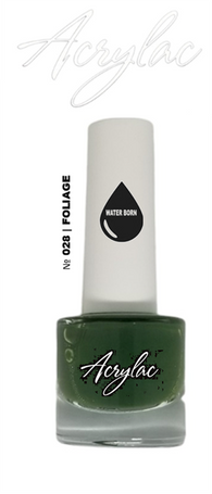 Water Based Nail Polish Shade #028 | FOLIAGE | Acrylac® Water Born™ | Hybrid Acrylic + Gel Nail System | Starter Set