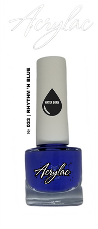 Acrylac® Water Born™ Nail Polish + Gel Nail System | Shade #033 | RHYTHM 'N BLUE
