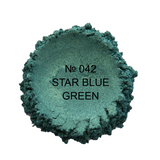 ANEWAY® POWDER POLISH NAIL COLOR KIT | STAR BLUE|GREEN | N0. 042 | A LITTLE DAB A' DO YA'!