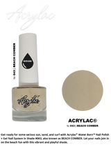 Water Based Nail Polish System | Shade #043 | BEACH COMBER | Starter Set