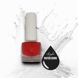 Water Based Nail Polish System | Shade #049 | BERRY RED | Starter Set