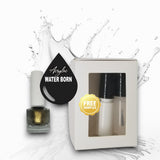 Water Based Nail Polish | Shade #052 | GOLD RUSH/BLACK GOLD | Acrylac® Water Born™ Nail Color System | Starter Set