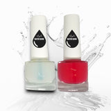 Water Based Nail Polish System | Shade #002 | Cinnamon Drop + Seal & Shine