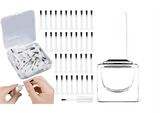 Disposable Nail Polish Brush Replacement Kit | 50 Ct. Replacement Brushes