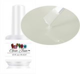 Aneway® Gem Jam™ | PROFESSIONAL COLOR NAIL GEL | 100% OPAQUE CREAM #28 | NO-BASE, NO-TOP, NO-WIPE "SOLID COLOR" PAINT-ON NAIL GEL IN A BOTTLE, DIAMOND SHINE!
