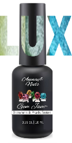Aneway® Gem Jam™ | PROFESSIONAL COLOR UV/LED NAIL GEL | LUX DIAMONDS & PEARLS SERIES | NO-BASE, NO-TOP, NO-WIPE "SOLID COLOR" PAINT-ON NAIL GEL IN A BOTTLE, DIAMOND SHINE! | 3-COLOR BOX SET | GREEN SERIES #1, #2, #3