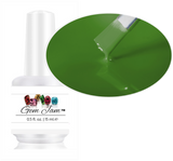 Aneway® Gem Jam™ | PROFESSIONAL COLOR NAIL GEL | 100% OPAQUE GRASS #14 | NO-BASE, NO-TOP, NO-WIPE "SOLID COLOR" PAINT-ON NAIL GEL IN A BOTTLE, DIAMOND SHINE!