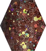 Aneway® JAM POTS™ full of glitter! | LOOSE NAIL GLITTER COLLECTION | No. 19 | HOLO BROWN