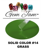 Aneway® Gem Jam™ Nail Gel | ONE STEP NO-WIPE UV/LED GEL NAIL POLISH | #14 | GRASS 1/2 OZ.