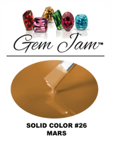 Aneway® Gem Jam™ No-Wipe Builder Nail Gel | ONE STEP, UV/LED GEL NAIL COLOR |  "SMOOTH & CREAMY" | #26 MARS | Solid Nail Color Collection | 1/2 oz.
